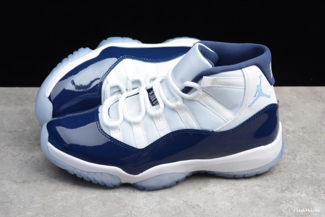 Midnight Retro 378037-123 Jordan Air 11 Navy 1104